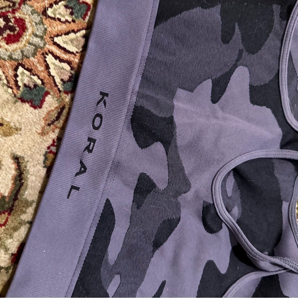 Koral Grey Camo‎ Sports Bra NWT - Picture 5 of 6